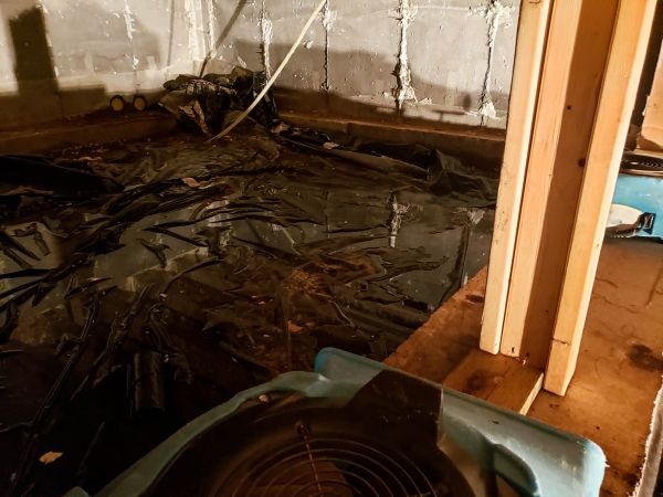 Cost of Crawlspace Water Cleanup in Westerville